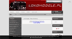 Desktop Screenshot of lokomodele.pl